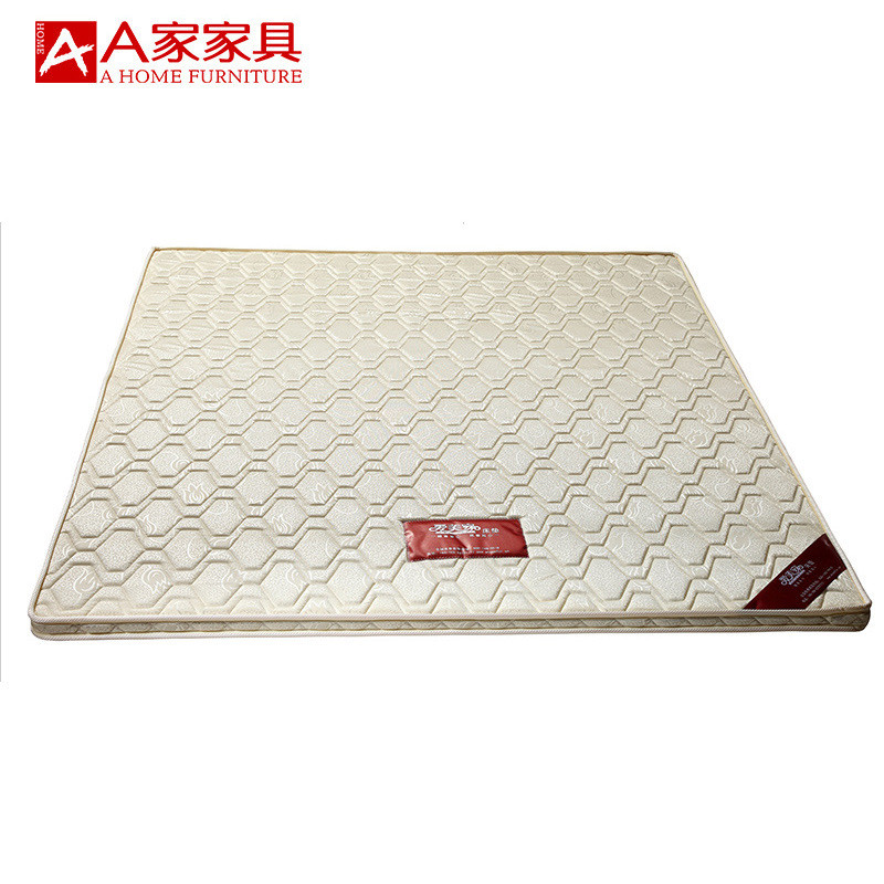A家家具 床垫 天然乳胶床垫 弹簧海绵硬床垫子厚独立袋弹簧透气舒适25cm厚床垫 120*190*25CM