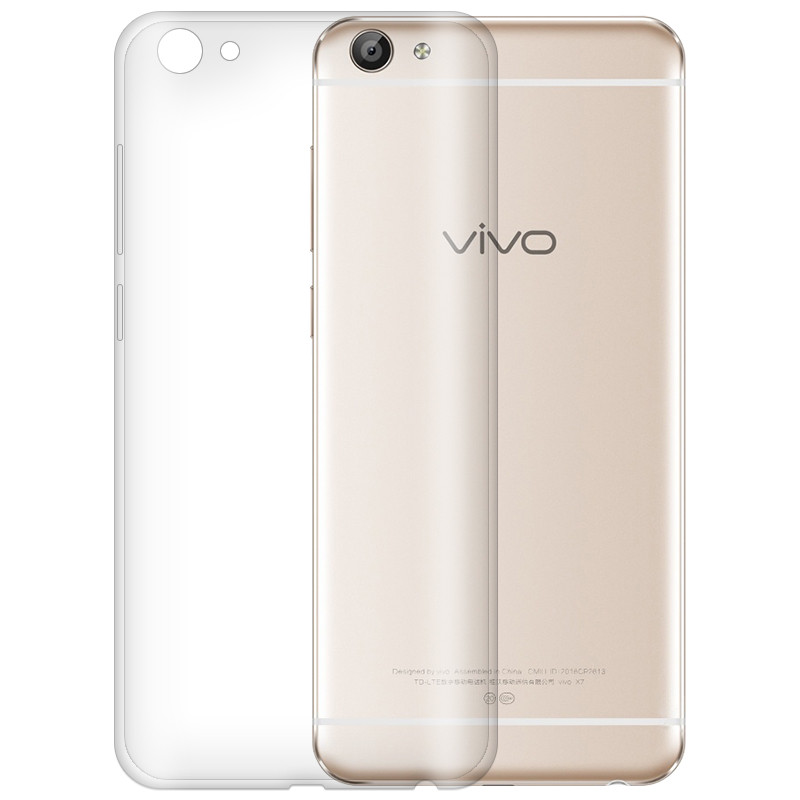 优加 vivoX9手机壳/手机套/保护壳/保护套轻薄透明手机软壳TPU透明保护套 透明
