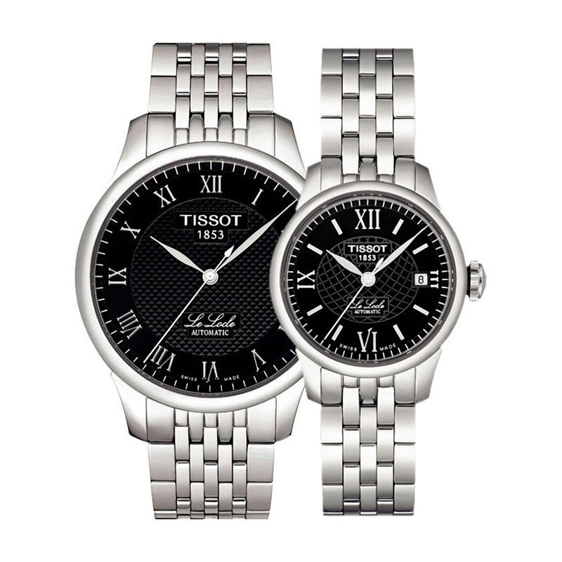 瑞士天梭(TISSOT)T41.1.483.33/T41.1.183.33力洛克系列自动机械情侣对表两只装2 T41.1.483.53/T41.1.183.53