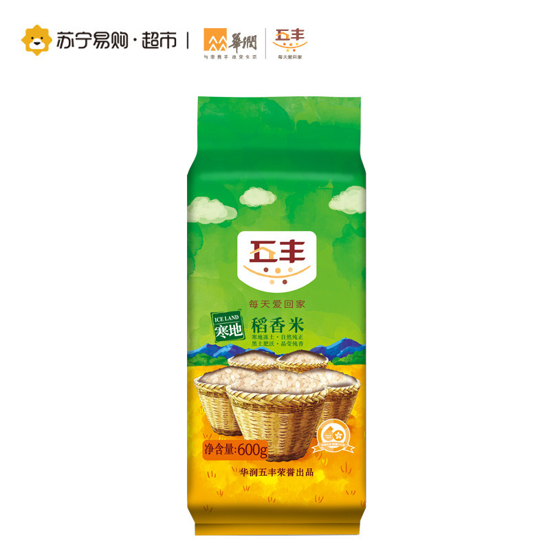 五丰 寒地稻香米 600g