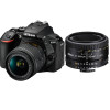 尼康(Nikon) D5600（18-55mm+50mmF1.8D）数码单反相机 双镜头套装 约2416万像素