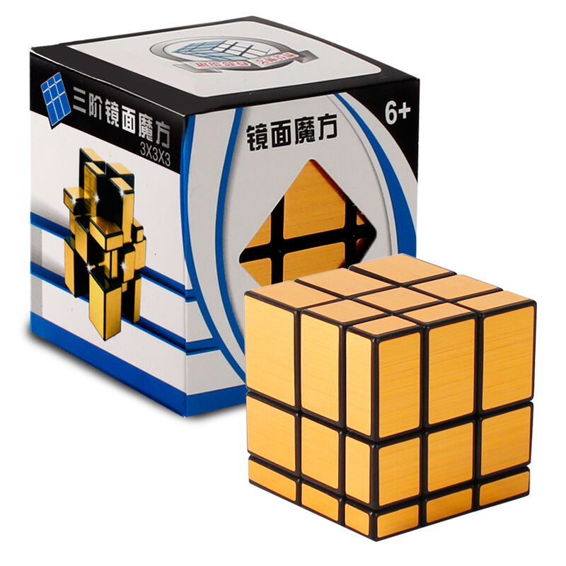 魔方3阶四阶二阶五阶镜面魔方玩具异形三角金