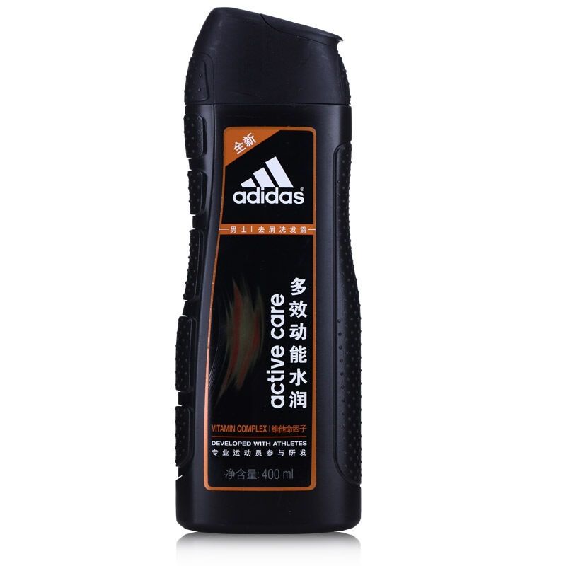 阿迪达斯男士多效动能水润 去屑洗发露 400ml