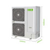 志高(CHIGO) 6匹 LF140F2W-SX 家用380V中央空调单冷暗藏式一拖一风管机