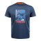 探路者（TOREAD）16户外情侣运动速干短袖T恤TW6190B00/TW6065L03 XXL TW6190B00-C27X铁蓝灰(男)