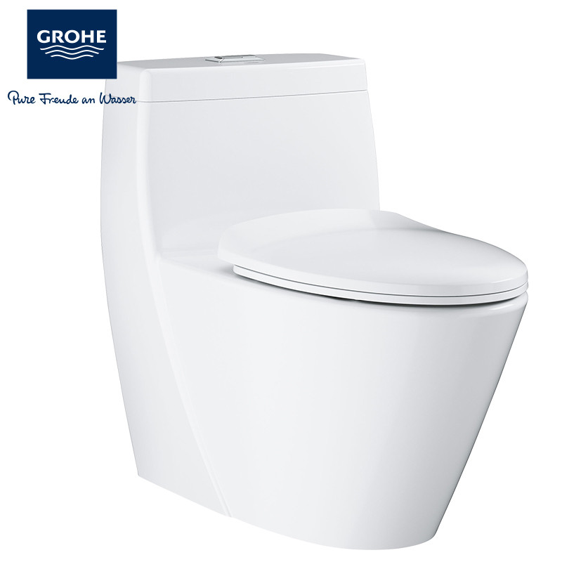 德国-高仪(GROHE) 进口马桶 卫生间静音缓降盖板坐便器4/6升双漩虹吸式防臭马桶