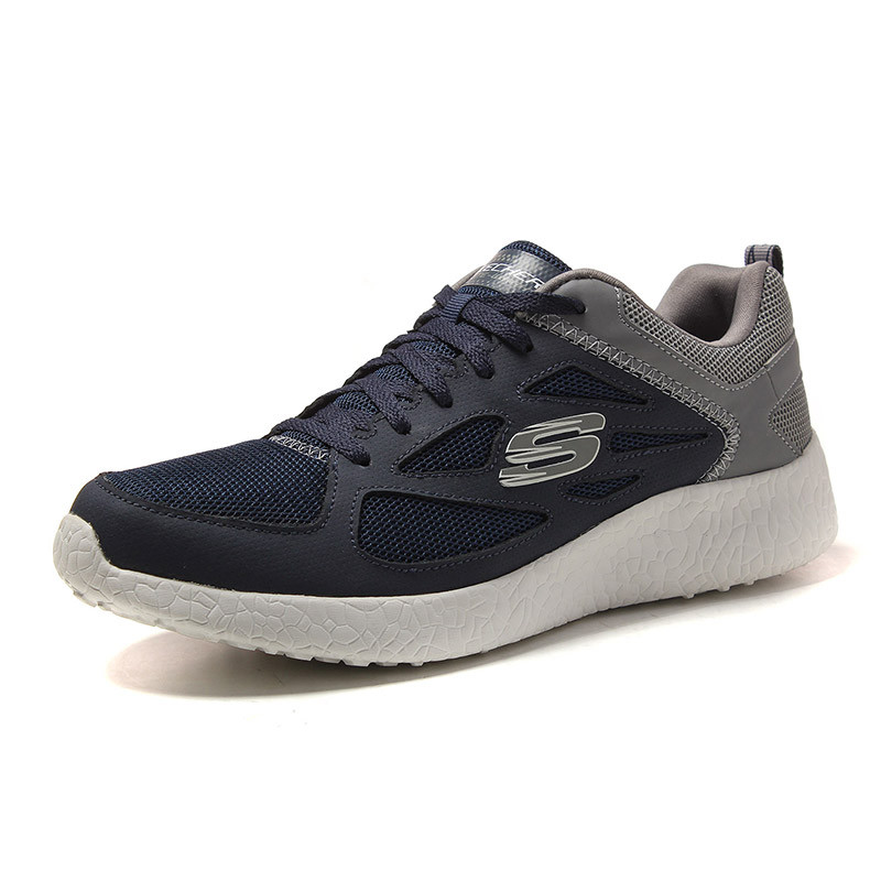 SKECHERS 斯凯奇2017新款男鞋训练鞋运动鞋综合训练52104/BKGY 蓝色 39.5码