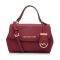 迈克·科尔斯(MICHAEL KORS)女包 欧美时尚硬牛皮包盖式女士单肩包 剑桥包迷你款 女斜挎包 32F5GAVC 辣椒红