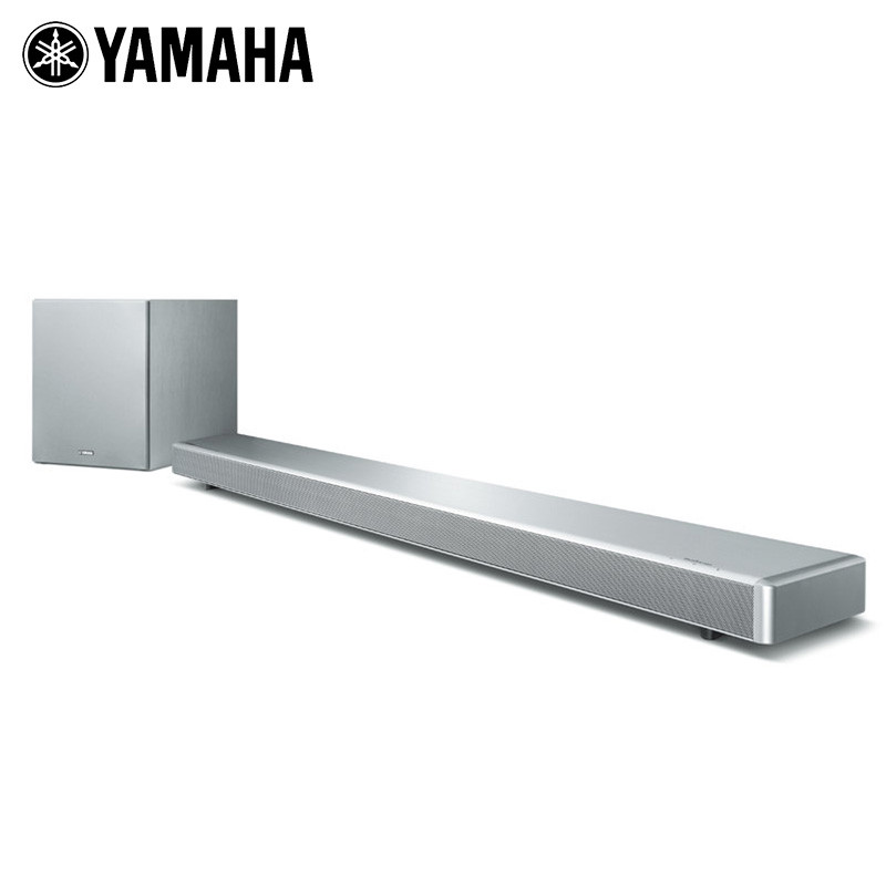 雅马哈（Yamaha）YSP-2700 家庭影院音箱 音响 回音壁条形电视音响 wifi/蓝牙/无线低音炮 银色