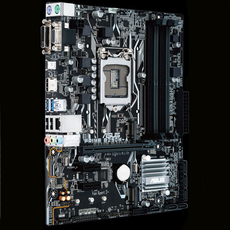 华硕(asus)prime b250m-a 主板 (intel b250/lga 1151)高清实拍图