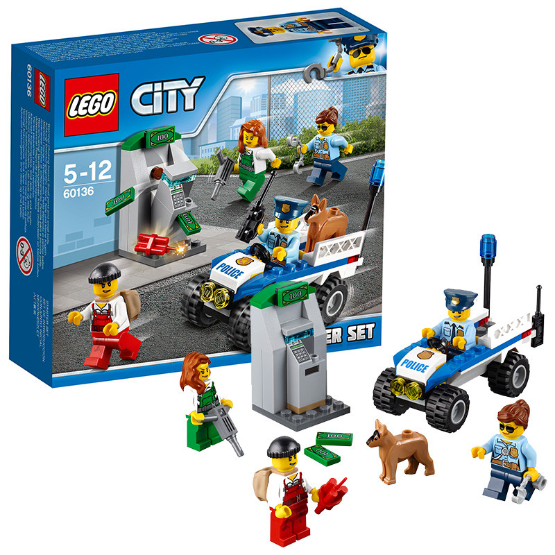LEGO 乐高 City城市系列 警察局入门套装60136