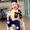 1-2-3岁童装2017新款儿童衣服男童长袖套装女宝宝春季两件套潮童装2017新款儿童衣服男童长袖套装女宝宝春季两件套潮 90cm(90cm(建议75-85厘米)) 红色-米奇