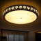 君泉(JunQuan) LED吸顶灯元卧室灯现代简约创意卧室灯温馨灯客厅灯具 黑超薄天圆60cm/56W白光