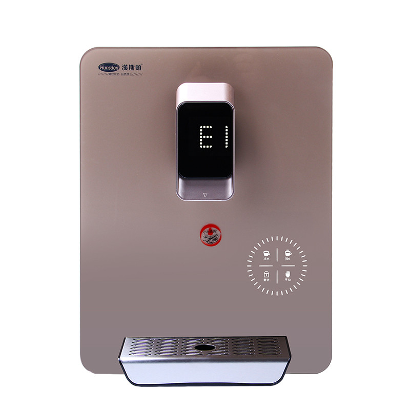 汉斯顿净水设备家用纯水机搭配壁挂式速热管线机HSD-G06温热型