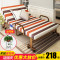 淮木（HUAIMU） 家用折叠床 加固床 午睡办公室单人床午休床简易可折叠 90咖啡色