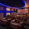 淮木（HUAIMU）简约现代客厅电动家庭影院功能沙发影视厅皮沙发单人 单人位薄皮手动