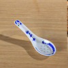 LICHEN 景德镇青花玲珑瓷器餐具 釉下彩陶瓷碗盘勺碟自由搭配 小汤勺 一个