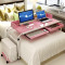 淮木（HUAIMU）多用方便懒人桌可移动床边笔记本电脑桌笔记本床上电脑桌懒人桌单人桌床边书桌护理桌 1.4M艾格套餐二(无主机)