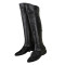 嘟嘟美倍尔 运动户外鞋服休闲鞋冬季经典款女士长靴 尖头马毛马丁靴 36 黑色长靴绒里