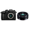 松下（Panasonic）DC-GH5GK微单相机 机身+松下20/F1.7黑镜头