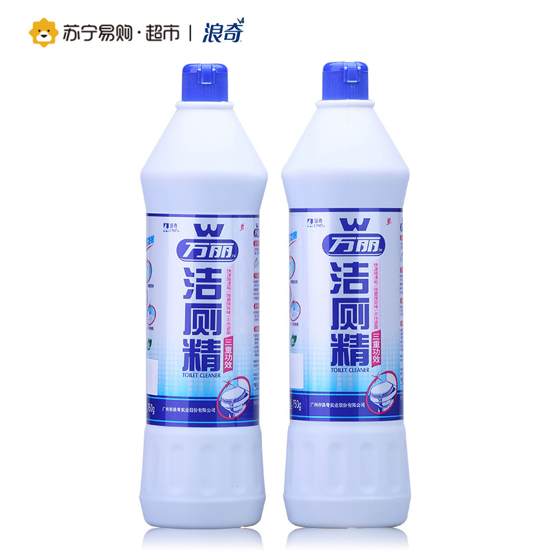 万丽三重功效洁厕精750g×2