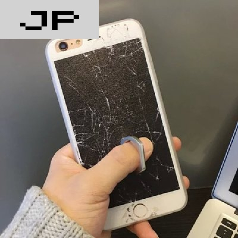 JP潮流品牌创意碎屏电池主板手机壳苹果ipho