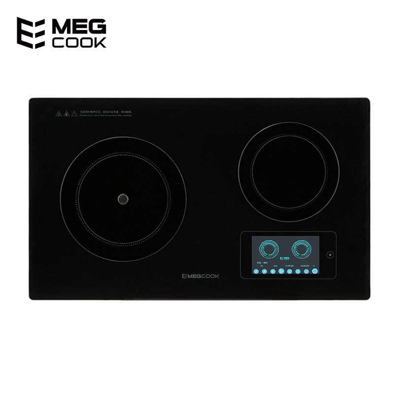 MegCook嵌入式电磁炉 CS35EB01-C01 多功能家用 不产生油烟不糊锅 精准控温 自动烹饪智能灶双灶