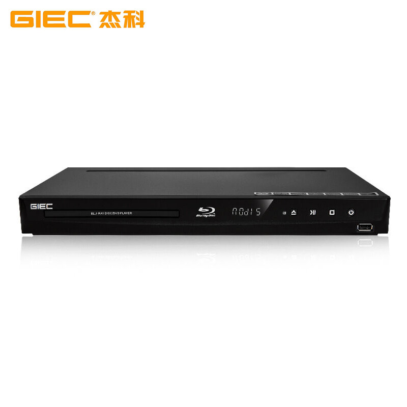 GIEC/杰科 BDP-G4350 4k蓝光播放机 3d蓝光dvd机 家用vcd高清dvd影碟机 高清硬盘播放器（黑色）
