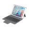 爱酷多(ikodoo) 苹果iPad Air/air2/pro 9.7无线蓝牙键盘 iPad5/6保护套纤薄一体式带支架 新iPadpro11-太空蓝