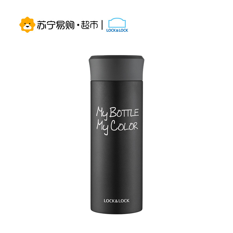 乐扣乐扣（lock&lock）缤纷保温杯 LHC4015BLK 390ml