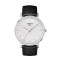 天梭 Tissot 男士魅时系列石英大表盘中性表盘男女通用表 T109.610.11.077.00 T109.610.16.031.00