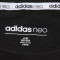 adidas阿迪达斯NEO2017新款女服运动服短袖T恤CD1251 黑色 L