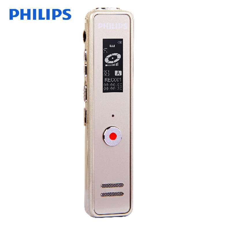 飞利浦（PHILIPS） VTR5100 8GB 录音笔 经典锖
