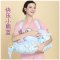 2017新品喂奶枕头哺乳枕喂奶枕哺乳枕头多功能喂奶喂奶垫授乳枕哺乳垫可爱卡通简约印花男女宝宝枕头 活力橘