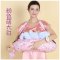 2017新品喂奶枕头哺乳枕喂奶枕哺乳枕头多功能喂奶喂奶垫授乳枕哺乳垫可爱卡通简约印花男女宝宝枕头 活力橘