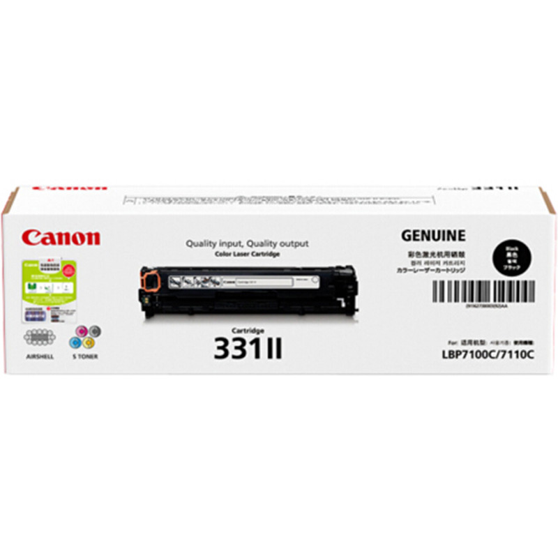 佳能（Canon） CRG-331 黑色 红色 黄色 青色硒鼓 CRG-331BK/大容量黑色