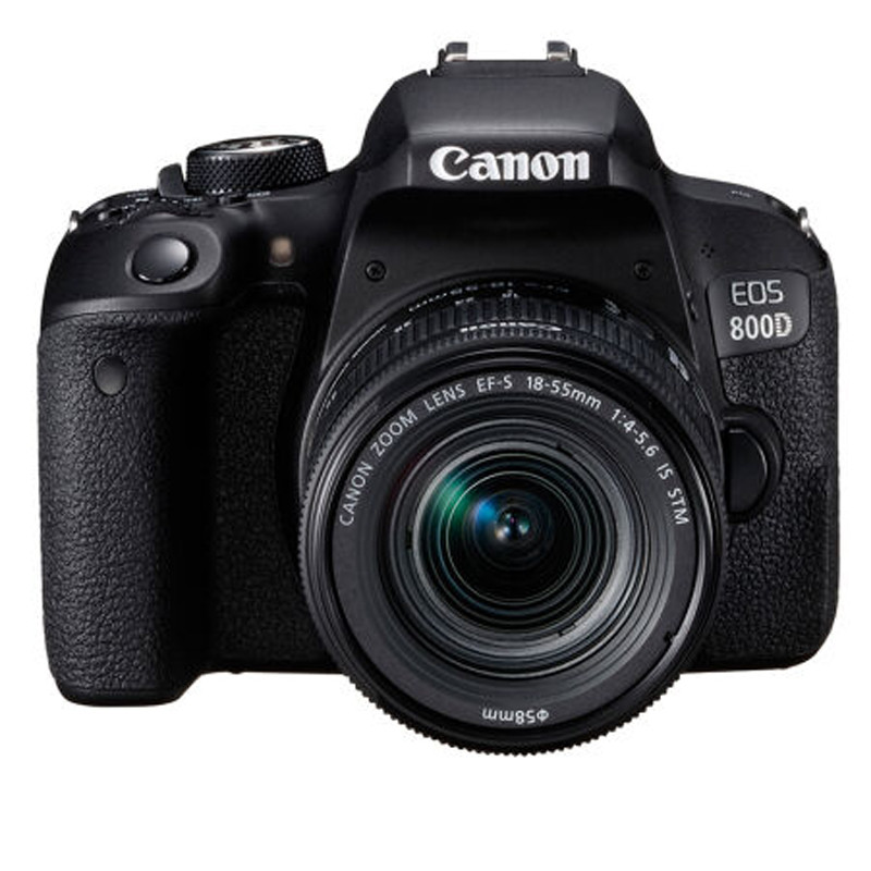 佳能(Canon) EOS 800D （18-55 STM） 数码单反相机 单镜头套装 约2420万像素