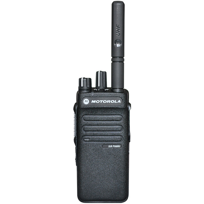 摩托罗拉(MOTOROLA) XIR P6600I数字防爆对讲机 GP328防爆对讲机升级款 黑色