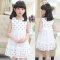 2017新品夏季女童连衣裙小女孩新款夏装格子韩版宝宝公主裙背心裙儿童裙子可爱卡通简约小清新连衣裙夏天 80cm 9916粉色