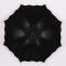 乾越(qianyue)黑胶遇水开花雨伞 防晒黑胶防紫外线晴雨两用三折叠太阳伞女士遮阳伞 大号红色