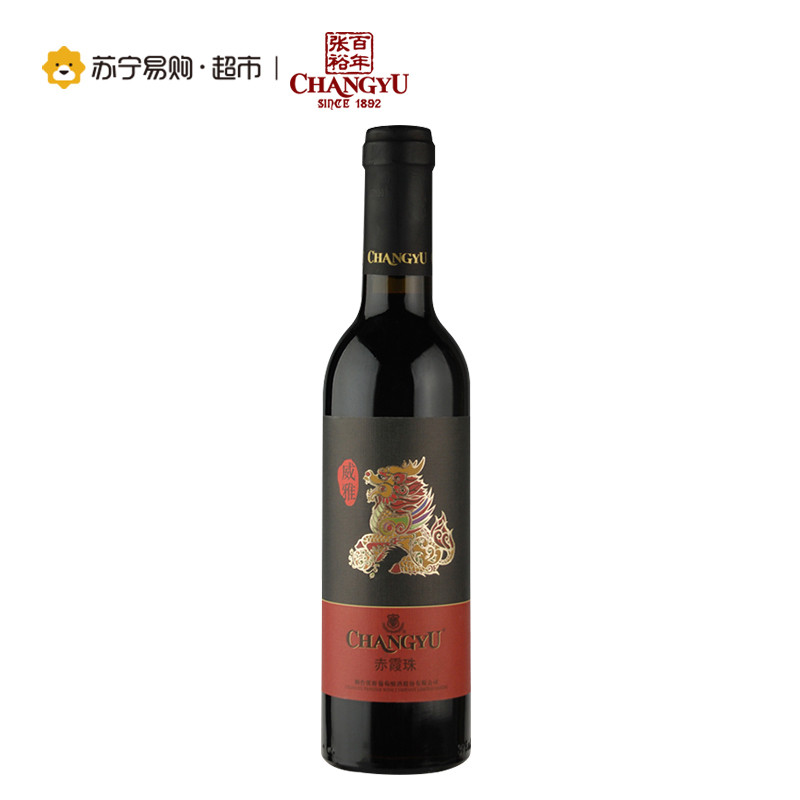 【苏宁易购超市】张裕 (CHANGYU)威雅赤霞珠干红葡萄酒375ml