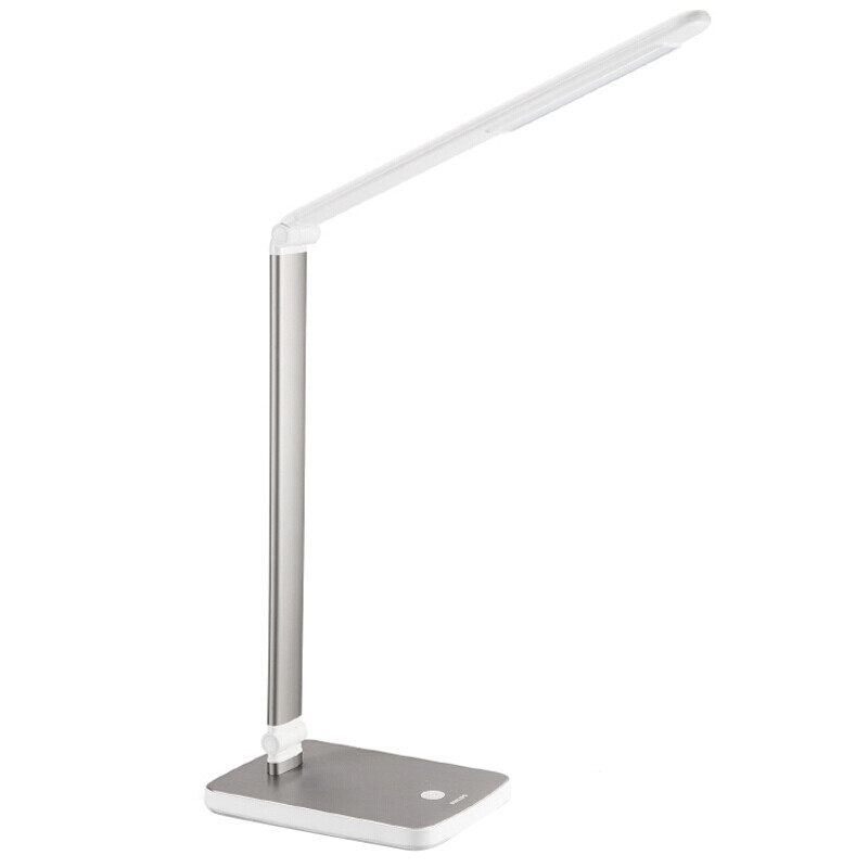 飞利浦（PHILIPS）LED台灯 晶系列 晶胜-白色-四档按键调光