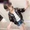 女童防晒衣2017新款夏装韩版中大童儿童皮肤衣夏季防晒服薄款外套可爱卡通简约休闲夏季防晒衣夏天 150cm 国足红XWT3955