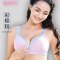 2017新品夏季妈咪内衣哺乳文胸喂奶孕妇内衣胸罩聚拢防下垂大码薄款浦怀孕期母乳无钢圈可爱简约内衣夏天 80B 绿色小蝶