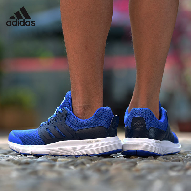 adidas阿迪达斯新款男子透气减震跑鞋AQ6540 AQ6540 41码