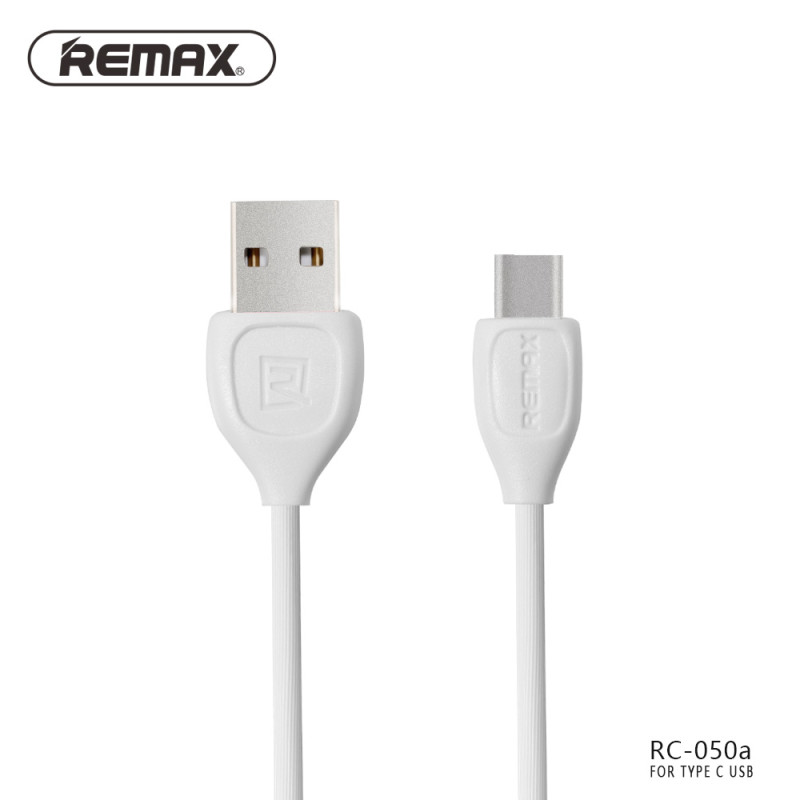 REMAX 乐速数据线 LESU DATA CABLE For Type C USB RC-050a 白色