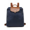 Longchamp/珑骧 尼龙折叠 双肩包 女包 水桶包 1699089 枯叶草色