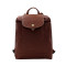 Longchamp/珑骧 尼龙折叠 双肩包 女包 水桶包 1699089 巧克力色