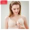 2017新品夏季可爱简约小清新无钢圈哺乳文胸怀孕期孕妇浦乳喂奶内衣前开扣夏季棉胸罩妈咪内衣夏天多款可选 80B 纯色黑