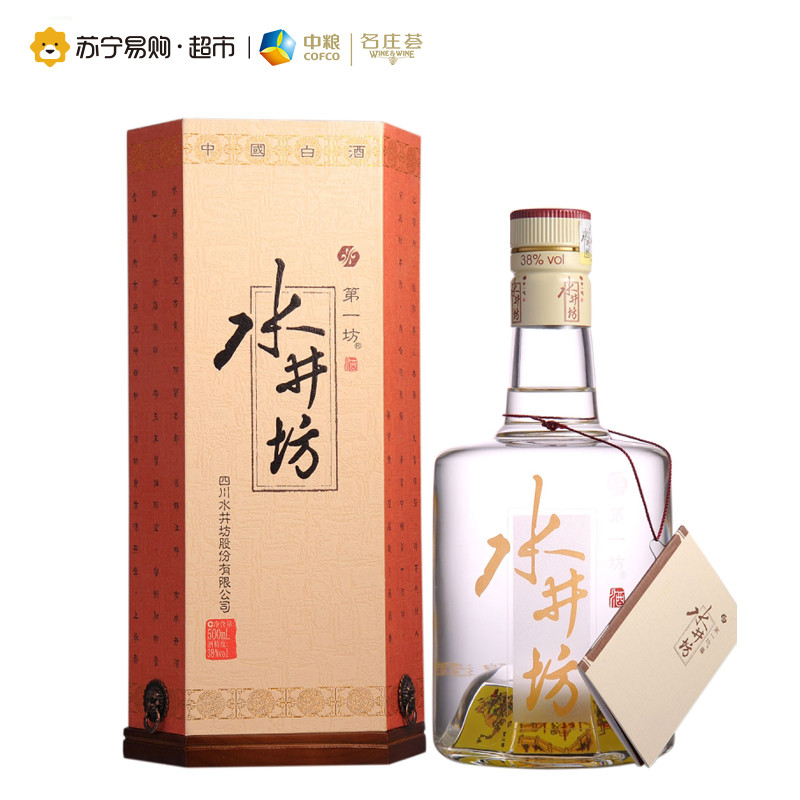 水井坊 井台瓶 38度 500ml 单瓶装 浓香型白酒